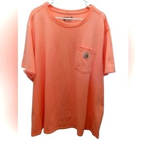 Carhartt Men's Peach Short Sleeve Tee